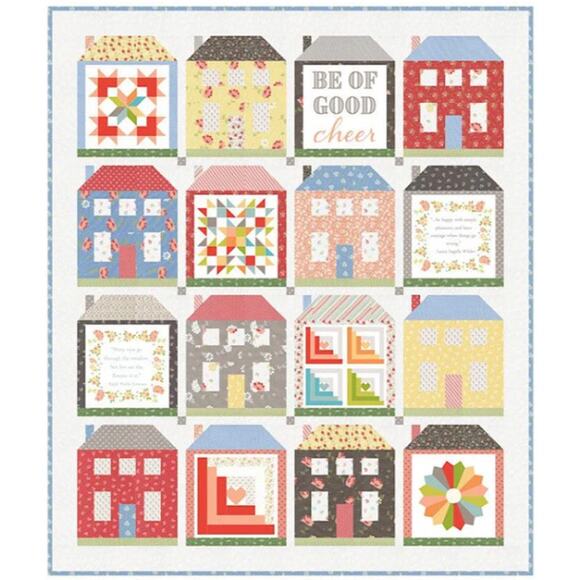 Sweet Pea Emma Quilt Kit by Sherri & Chelsi for Moda - Picture 5 of 5
